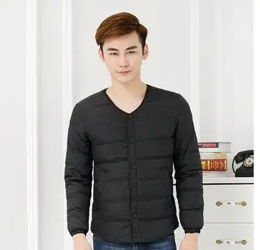 Men's warm cotton top short bottom coat jacket O28 Men's warm cotton top short bottom coat jacket O28