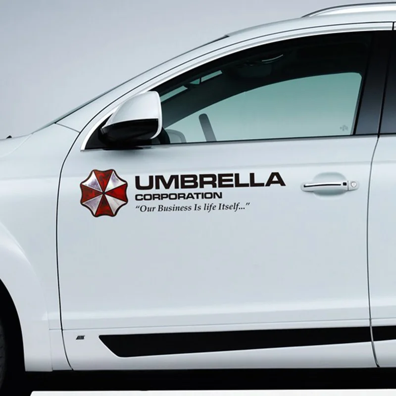35/50/75/90 см цветная пленка Umbrella Corporation биологическая опасность Стайлинг автомобиля