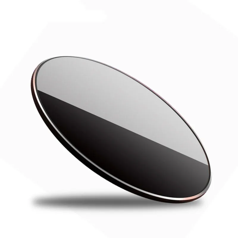 

10W Qi Wireless Charger Desktop Thin Wireless Fast Charging Pad for iPhone XR Xs Max X 8 for Samsung Galaxy S9 S8 Xiaomi Mix2s