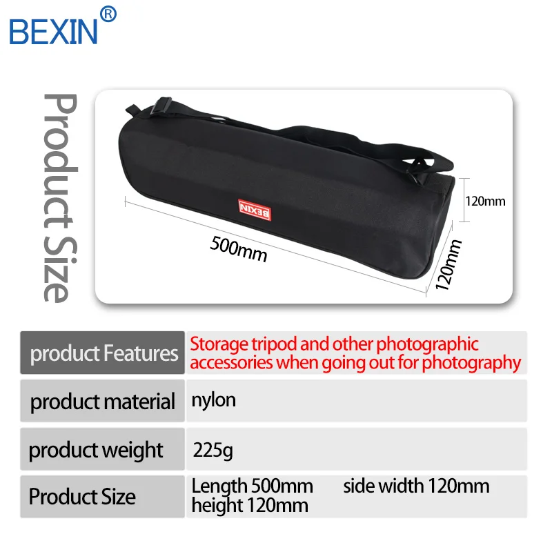 BEXIN 50/40 см Универсальный штатив-Трипод сумка фотография Штатив-Трипод для камеры специальная сумка для хранения, подходящая для GITZO MANFROTTO SIRUI Трипод