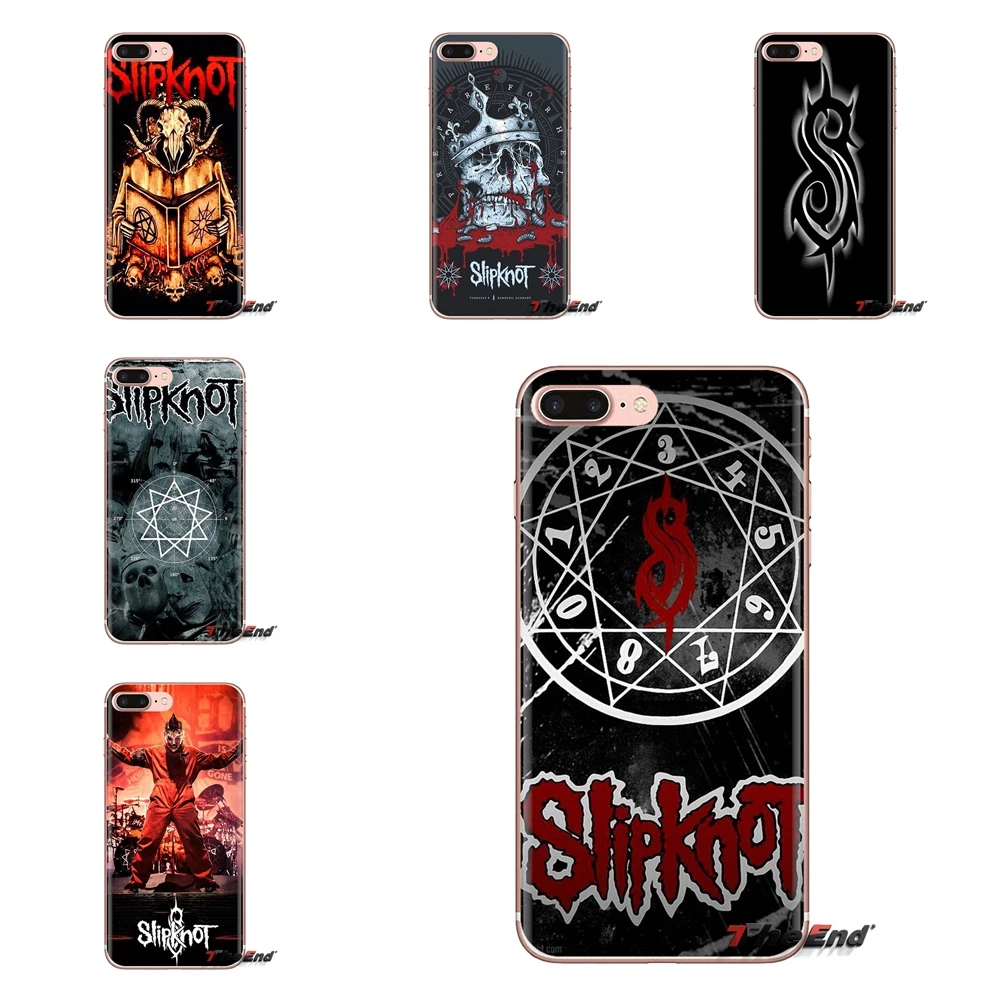 

For Xiaomi Redmi 4A S2 Note 3 3S 4 4X 5 Plus 6 7 6A Pro Pocophone F1 Punk Rock Slipknot American Soft Transparent Cases Covers
