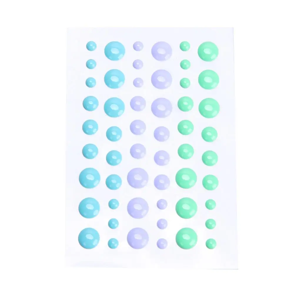 Украшения для скрапбукинга, эмалированные точечные наклейки, полимерные наклейки в горошек, сделай сам, инструменты для украшения скрапбукинга - Цвет: color 3