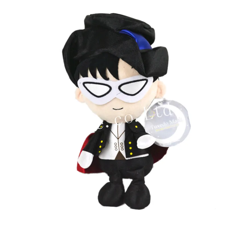 

Sailor Moon Tuxedo Mask Stuffed Soft Plush Toy Cosplay Doll 30cm