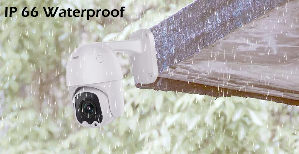 Купольная камера видеонаблюдения AHD 1080P PTZ поворот 2 7 ~ 13 5 мм кратный зум ИК 30 м IP66