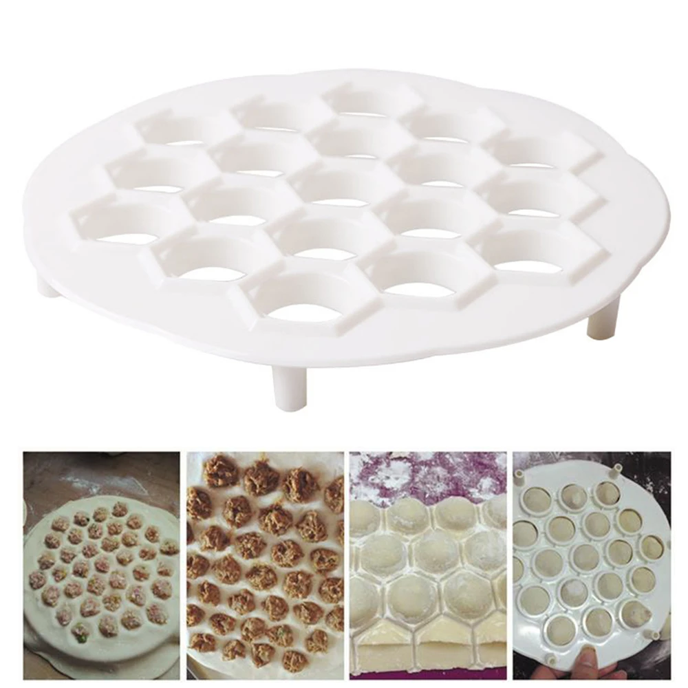 

19 Holes Dumplings Mold Kitchen Dough Press DIY Dumpling Mold Maker Food-Grad Kitchen Cooking Pastry Dumpling Making Tools New