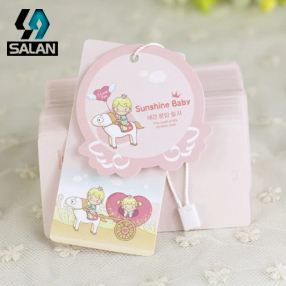 

TFactory direct Korean women and women clothing tag custom children 's clothing luggage tag paper card label