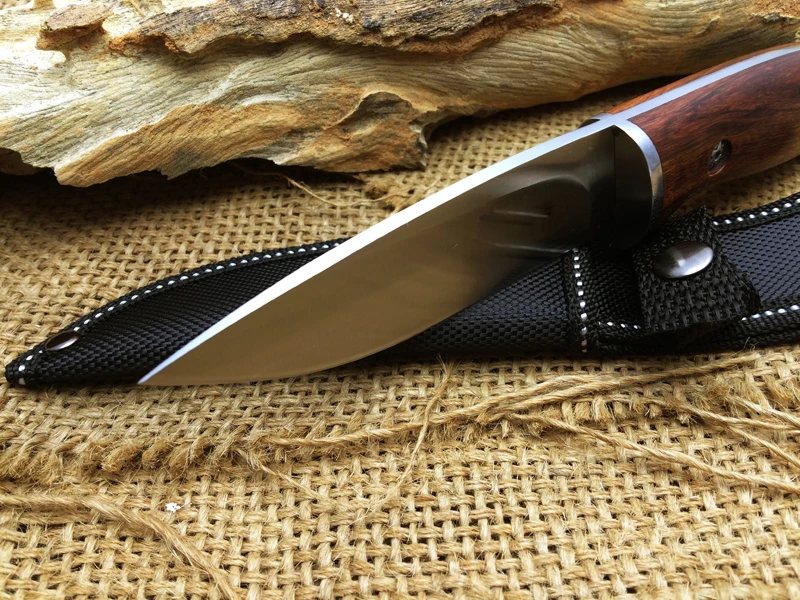 Warrior Camping Fixed Knives,440 Blade Solid Wood Handle Small Hunting Knife,Survival Knife. Warrior Camping Fixed Knives,440 Blade Solid Wood Handle Small Hunting Knife,Survival Knife.