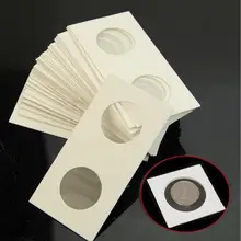 500 шт. квадратная картонная копилки для монет поставки альбом для монет Марка Маяк копилки чехол для хранения