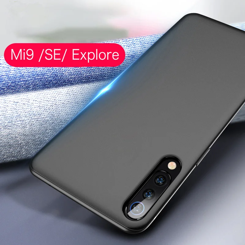 Тонкий жесткий матовый чехол из поликарбоната для Xiaomi Mi9 SE 8 Lite Pocophone F1 стильные