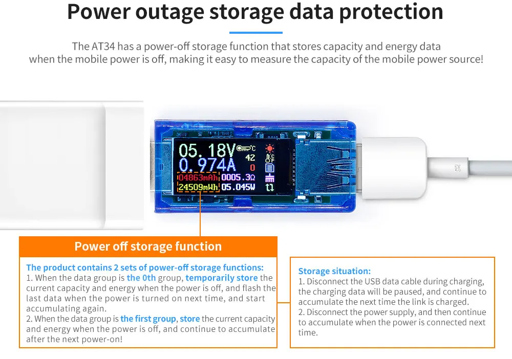 USB 3,0 цветной ЖК-Вольтметр Амперметр Напряжение измеритель тока мультиметр Зарядка батареи банк питания USB Тестер