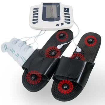 

Full Body Relax Pulse Acupuncture Therapy with Slipper Body Massager Acupuncture Massager Digital Stimulator Massager
