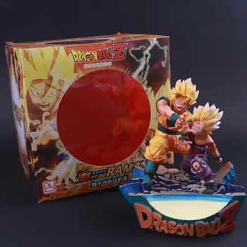 

Dragon Ball Z Son Gokou Son Goku Son Gohan Together Kamehameha Action Figure Doll Model Collection Figura Artworks