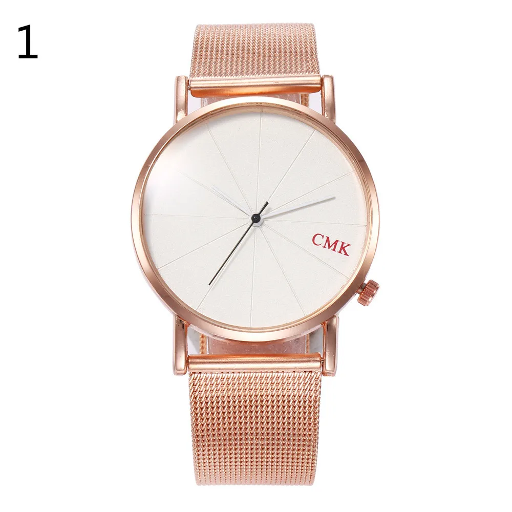 Couple Watches for Lovers Creative Casual Stainless Steel Mesh Band Wristwatch Simple Scale Men Women Quartz Watch Fashion Clock