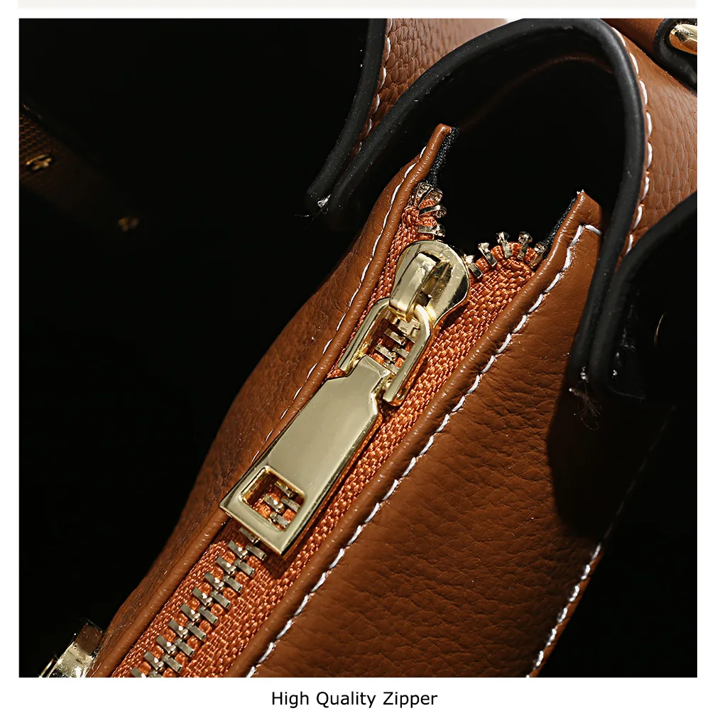 Сумка Zency более красивых цветов, натуральная кожа, Повседневная сумка, модная женская сумка через плечо, сумка-мессенджер, деловая сумка, коричневая