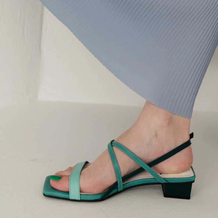 small heel summer shoes