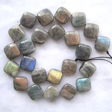 Натуральный Лабрадорит плоский Алмазный 14*14 шарики для самостоятельного изготовления ювелирных изделий браслет, ожерелье, серьги