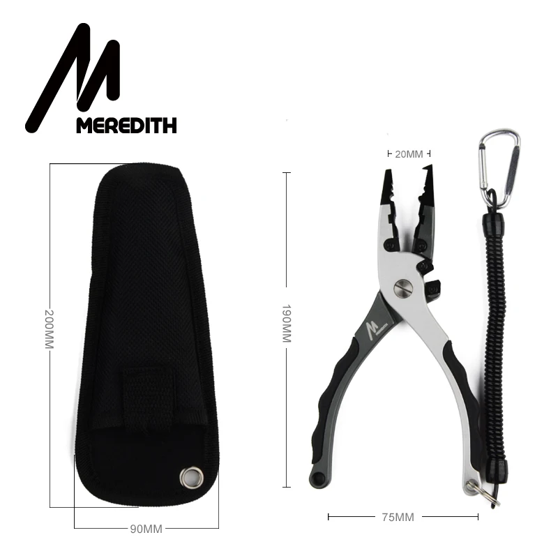 Fishing Pliers Braid Line Cutter Split Ring Scissors Fish Hook Remover Tools T