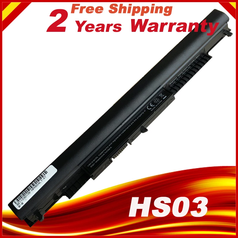 Новый HS04 Аккумулятор для ноутбука hp Pavilion 14-ac0XX 15-ac0XX 255 245 250 G4 240 HS03 HSTNN-LB6V HSTNN-LB6U |
