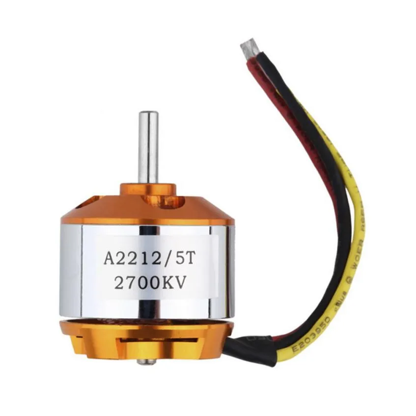 1 шт. A2212 бесщеточный двигатель 2700KV бесколлекторный для RC самолета мультикоптера