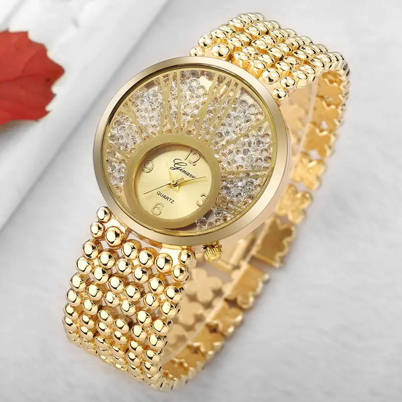 2017 Часы на руку часы женские Новая Мода Relojes mujer Наручные Браслет Кварцевые