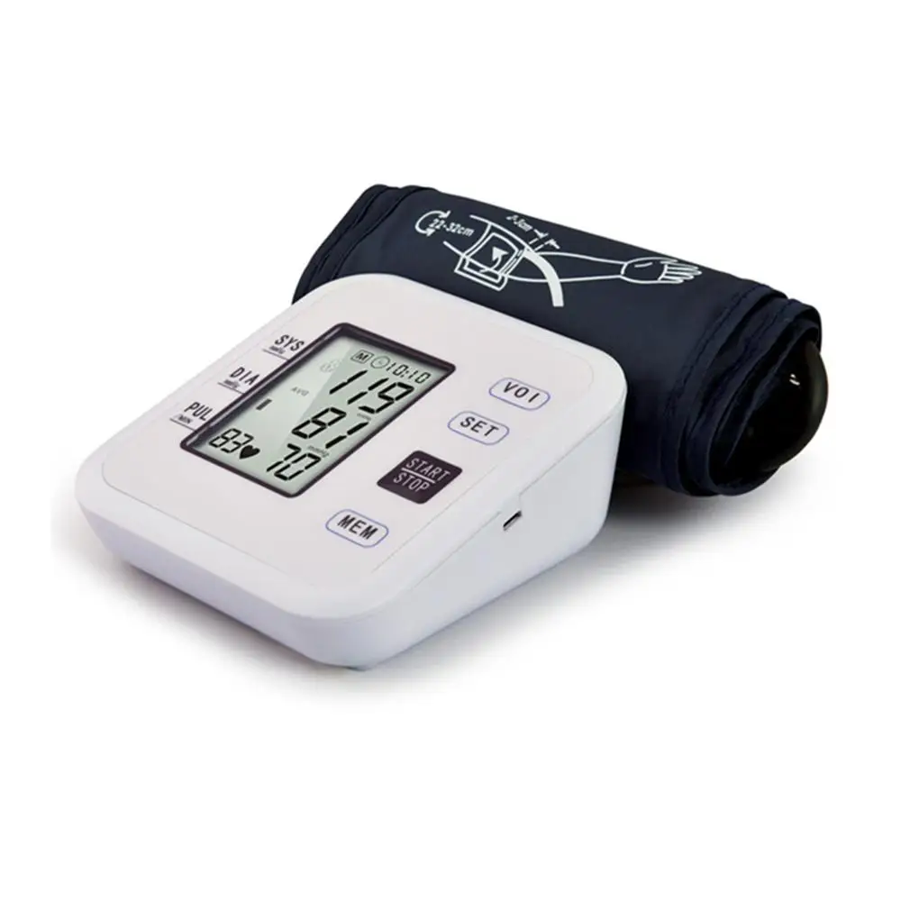 Online OLIECO EAutomatic Digitale Arm Blutdruck Monitor BP Blutdruckmessgerät Manometer Meter Manschette Tonometer 22 42cm 22  32cm CE