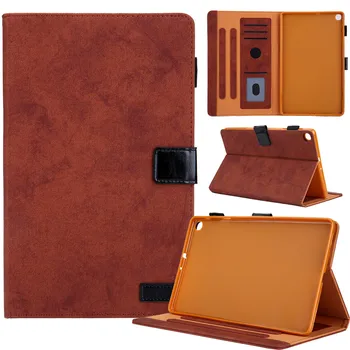 

Business PU Leather Flip Stand Case For Samsung Galaxy Tab S5e 10.5 SM-T720 SM-T725 Cover With Pencil Holder Shockproof Shell