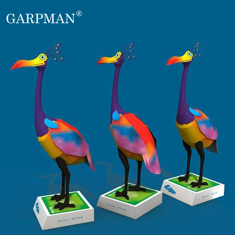 UP! Кевин птица 3D бумажная модель «сделай сам» головоломка ручной класс животное игрушка оригами Бумажная модель популярная Бумага Ремесло T