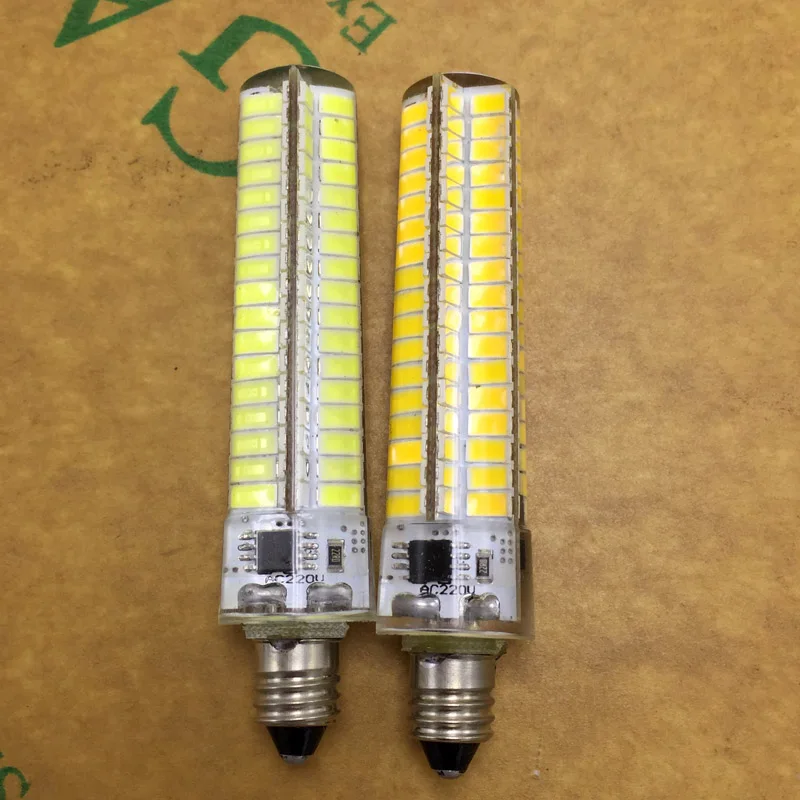

E11 LED Bulb Light 5730SMD 220V 10W Crystal Lamp 360 Degree 1000lm LED E11 Light Replace 80W Halogen Bulb for Chandelier lightin