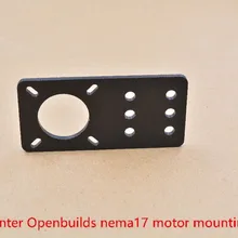 3d принтер openbuilds алюминиевая пластина nema17 Шаговая пластина крепления двигателя фиксированная пластина Кронштейн пластина 1 шт