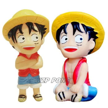 

4cm One Piece Monkey D Luffy Dolls Toy PVC Decoration Luffy Action Figure Model for Children Birthday Gift Toys
