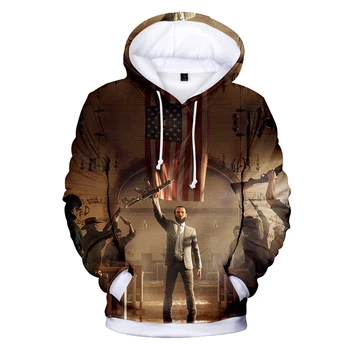 

2018 Hot Game Far Cry 5 Fashion 3D Hooded Sweatshirts Men And Women Leisure Long Sleeve Fashion Game Pullover Far Cry 5 Hoodies