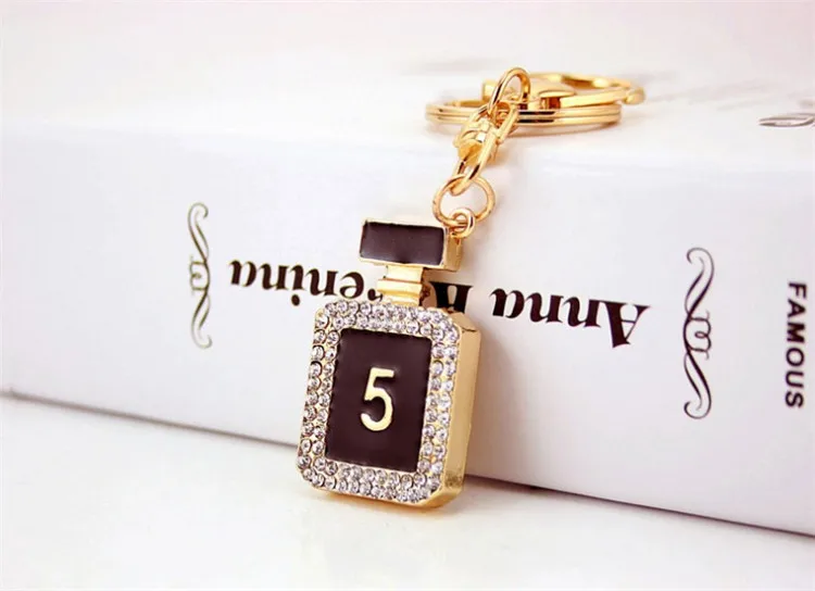 Креативный парфюм брелоки в виде бутылок модный бренд брелки для ключей ключи от машины Брелоки аксессуары женская сумка Шарм брелок подарки оптом