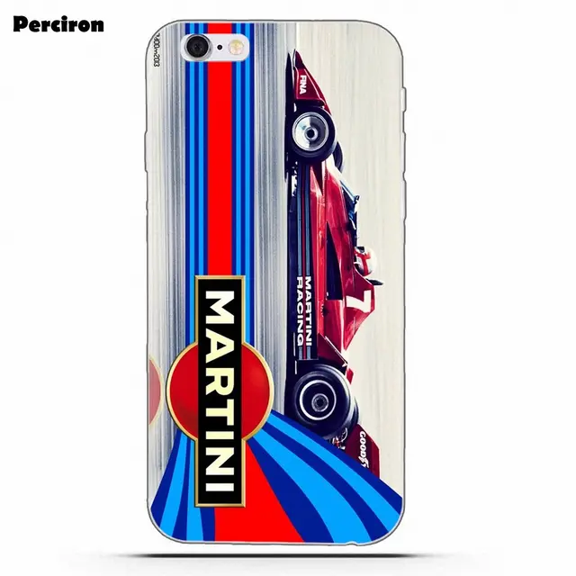 Stylish Martini Racing For iPhone 4 4S 5 5C SE 6 6S 7 8 Plus X Galaxy