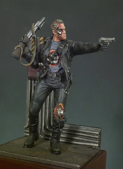 

1/32 Scale Resin Figure Building Kit Terminator 54mm