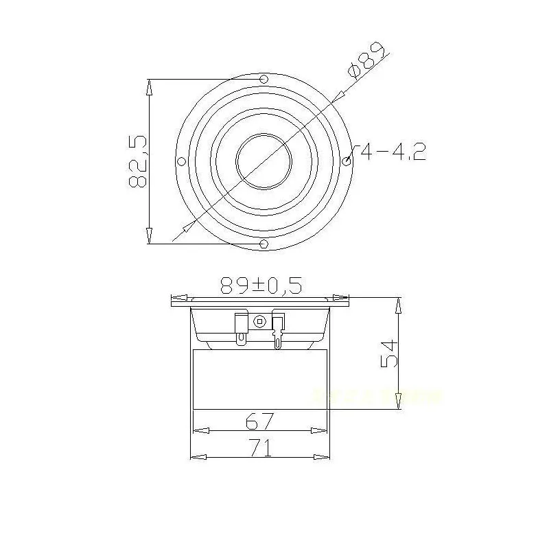 3inch hifi loud speakers for music stereo