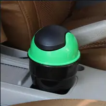 Универсальный мини-новое Автомобильное Мусорное ведро Автомобильная корзина для мусора мусорный пылезащитный чехол для Toyota Camry RAV4 Corolla Honda Fit Accord Civic CR-V
