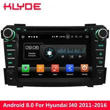 Klyde 4G octa Core 32 GB ROM Android 8.0 7.1 4 GB RAM DAB reproductor multimedia de DVD para hyundai I40 2011 2012 2013 2014 2015 2016