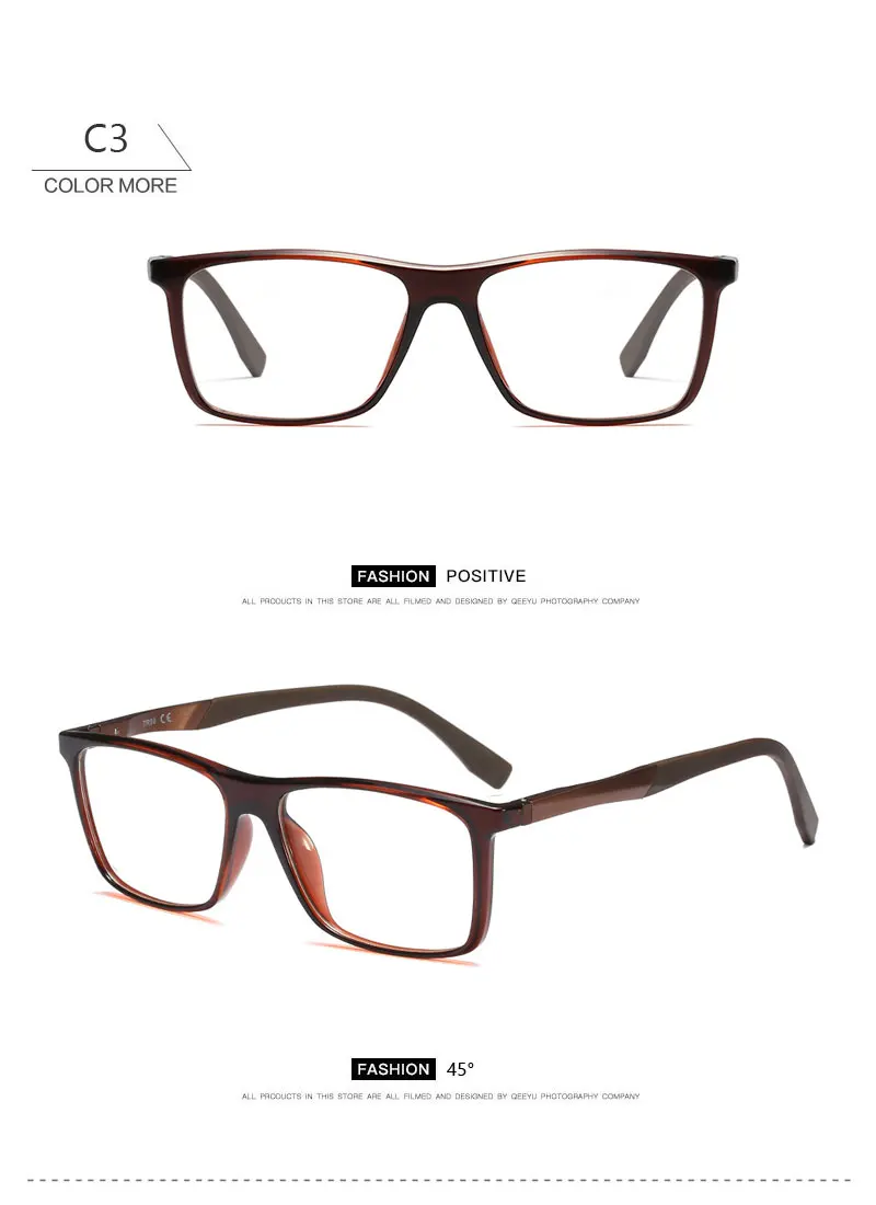 Классический Винтаж оправа для очков Для мужчин игровой рецептурная оптика очки для работы за компьютером близорукость прозрачные мужские очки вогнуто-Выпуклое стекло, Vue UV400