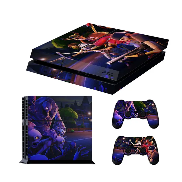Game DESIGN Fortnight Console Skin Battle Royale Cover For Playstation 4 Console PS4 Skin