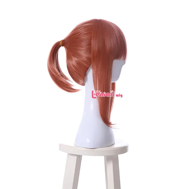 DDLC Doki Doki Literature Club Yuri femmes violet longue perruque Cosplay Costume r/ésistant /à la chaleur synth/étique cheveux f/ête jeu de r/ôle perruques