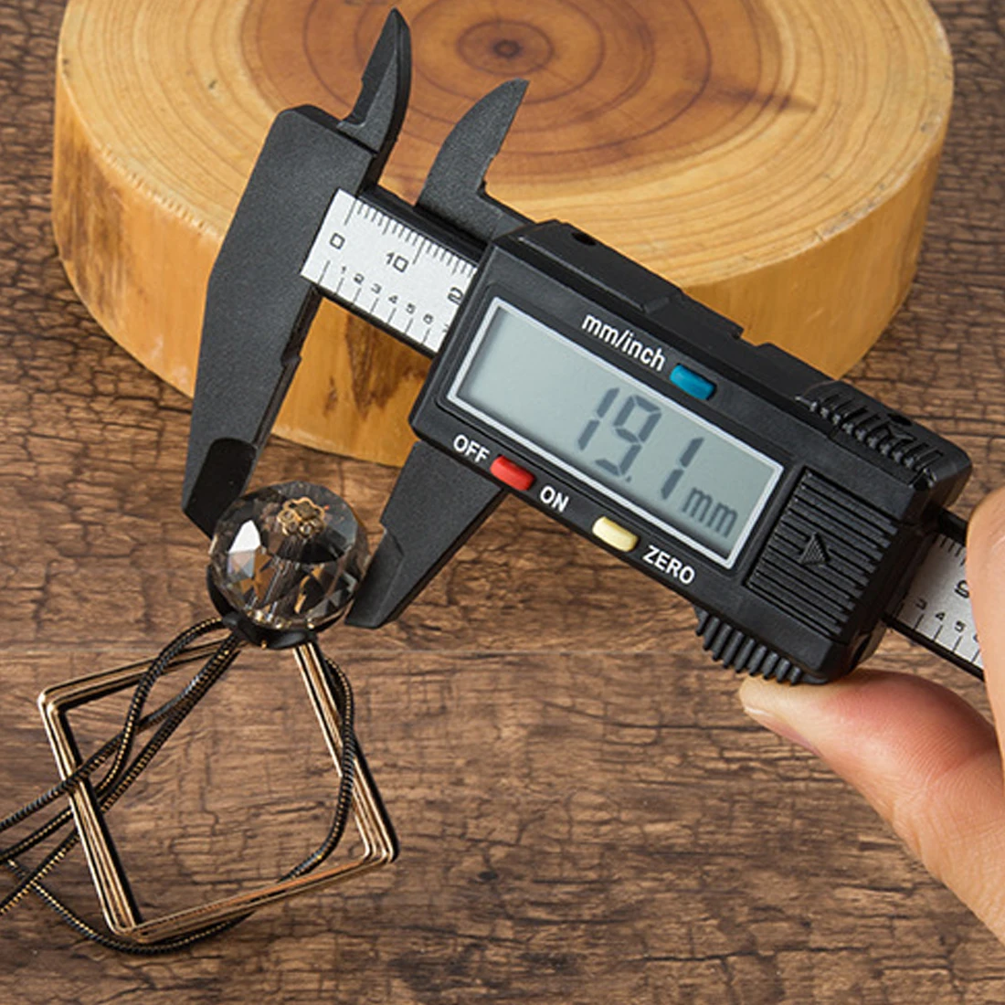 

Electronic Digital Caliper 150mm 6 Inch measuring instrument Vernier Calipers Jade Jewelry Measuring Tools
