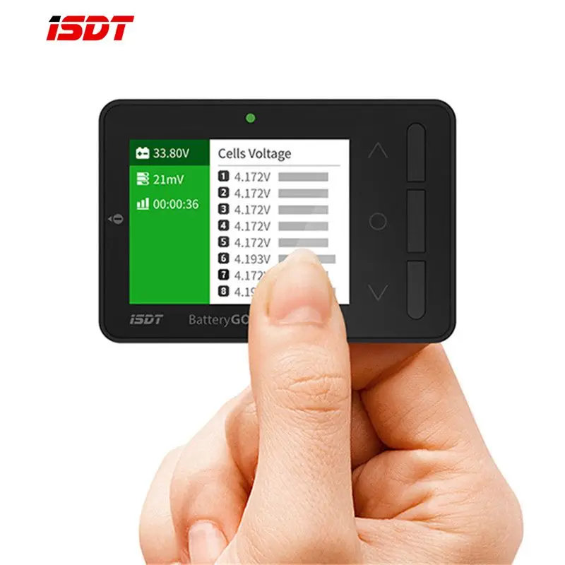 

Original ISDT BG-8S Smart Battery for Checker Balancer Receiver Signal Tester Quick Charge Function
