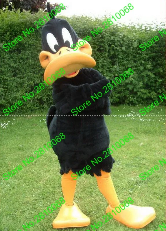 

Make EVA Material Helmet Daffy Duck Mascot Costumes Cartoon Apparel Birthday party Masquerade 996