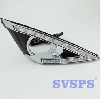 

High Quality Tuning Parts Daytime Running Lights Fog Lights Modified Highlights For Toyota Corolla 2013-2015