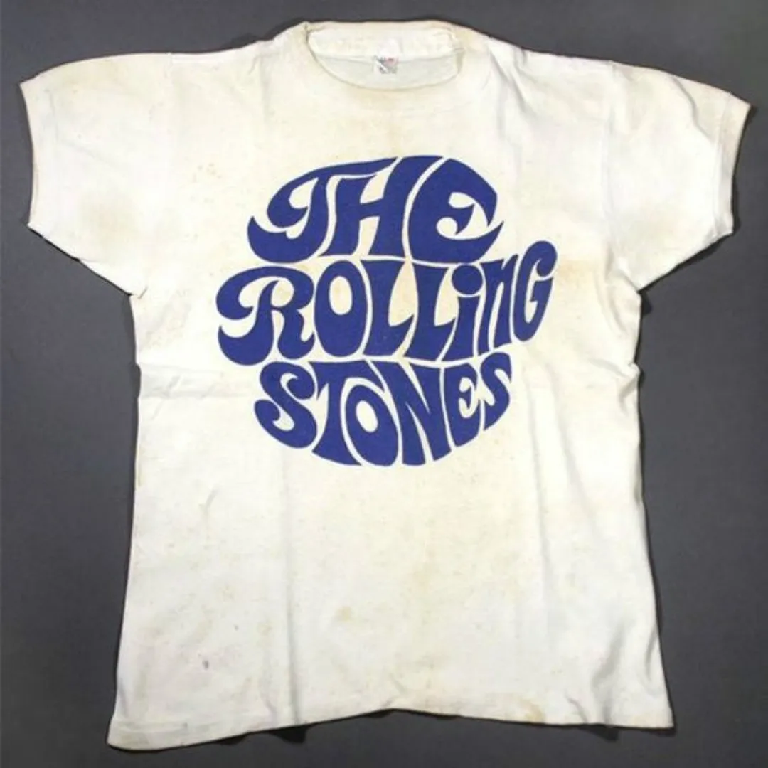 rolling stones t shirt womens white