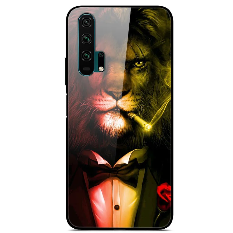 Premium Tempered Glass Hard Back Cover for Huawei Honor 20 Series