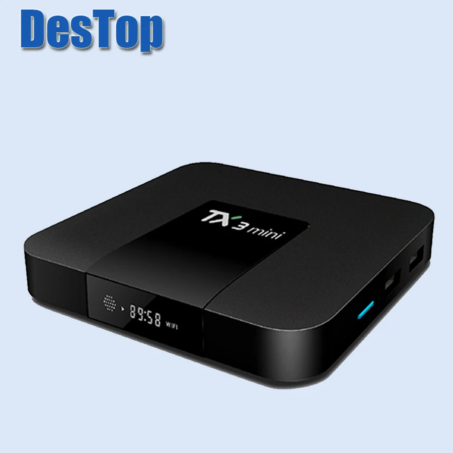 

TX3 Mini TV Box S905W 2.4GHz WiFi Android 8.1 2GB RAM 16GB ROM Support 4K Ethernet:10 / 100M, standard RJ-45 5pcs/lot
