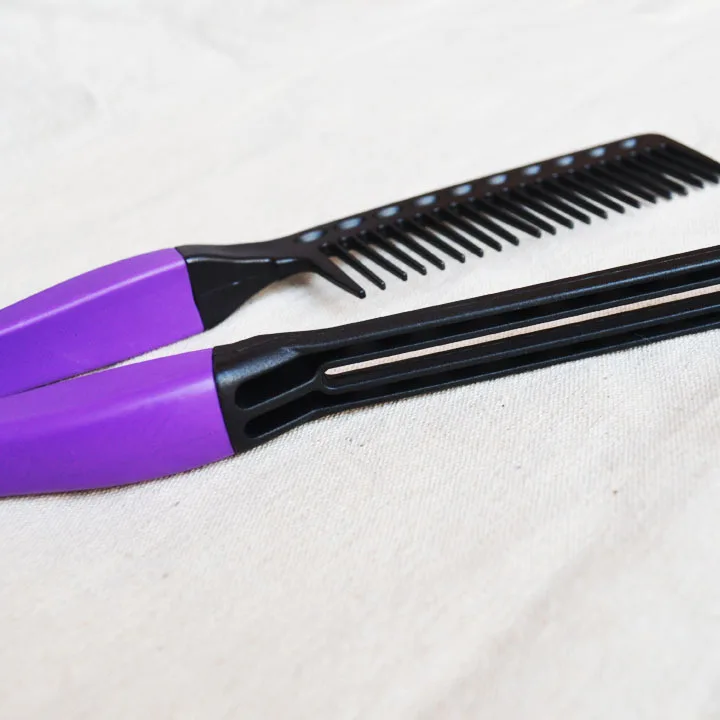 Бразильский кератин лечение железный гребень высокое качество волос выпрямление углерода утюг гребень парикмахерская продукты