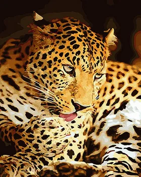 

Frameless painting by numbers paint by number for home decor PBN for living room 4050 crane