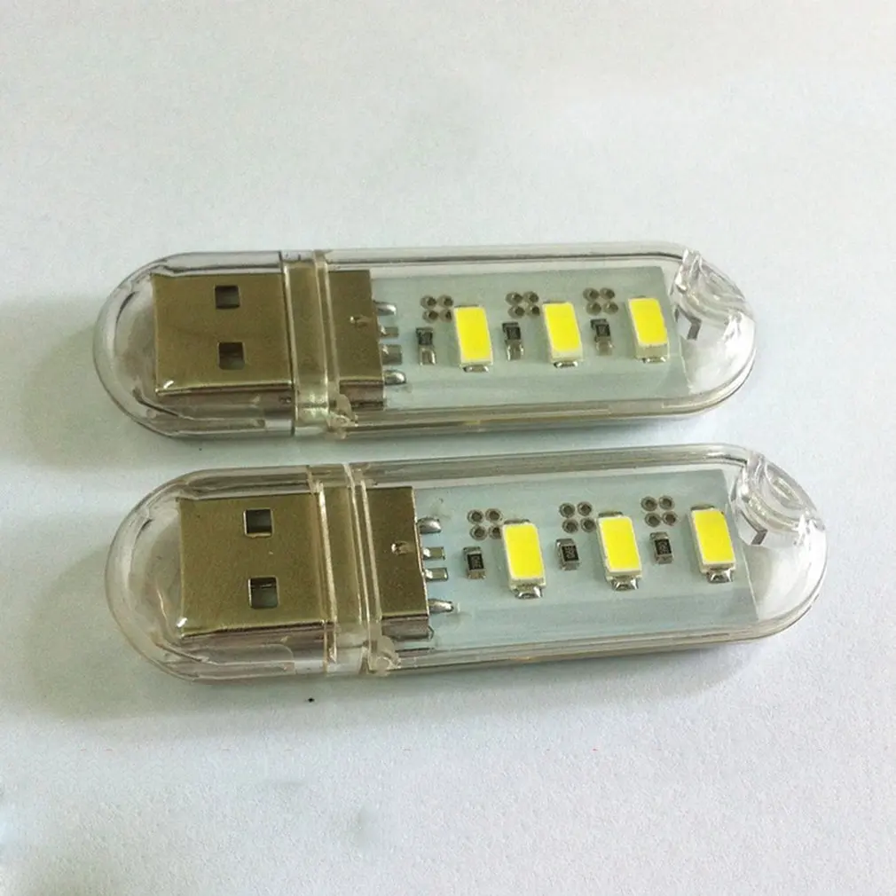 Высокая яркость светодиодный USB фонарик USB Свет USB светильник для компьютера 5 В зарядка сокровище ночник 5 в U диск свет для ноутбука